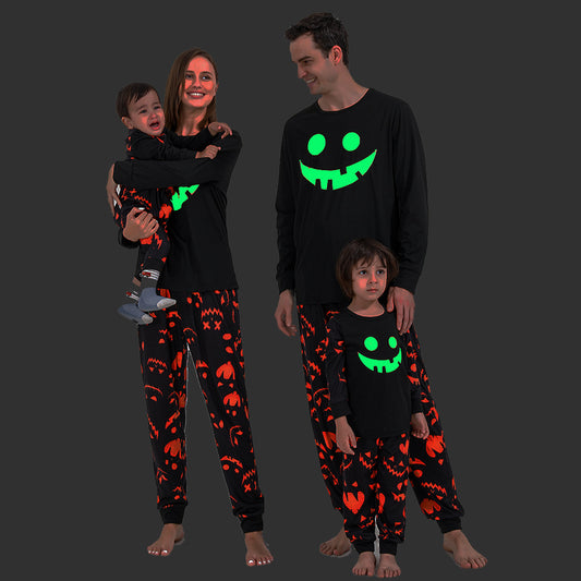 Family Luminous Halloween Pajama Set