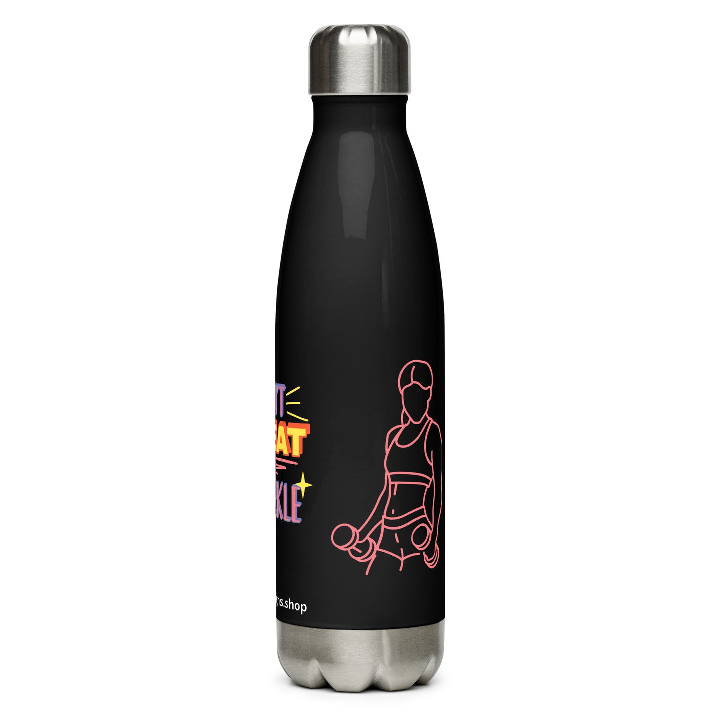 Stainless steel water bottle