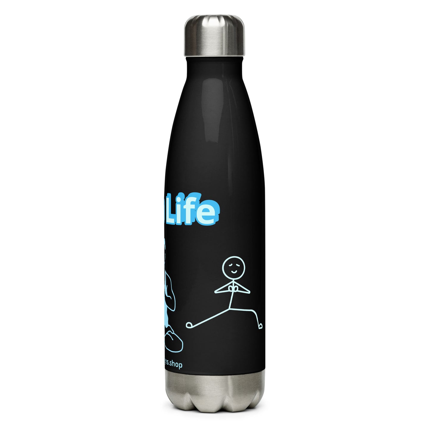 Stainless steel water bottle