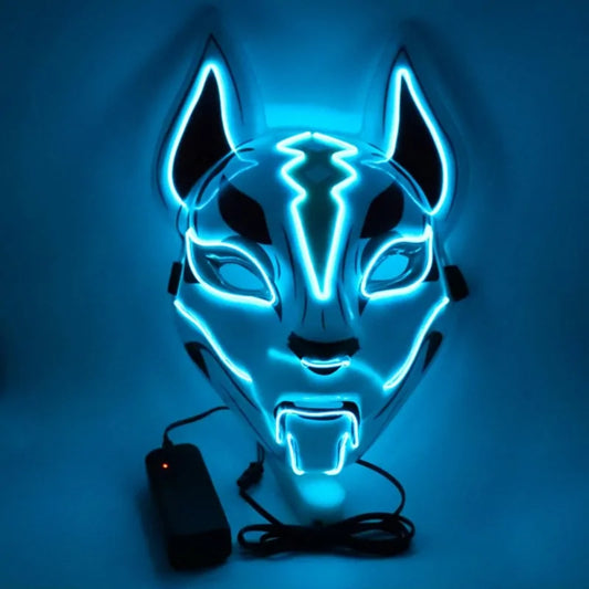 Neon LED Halloween Mask